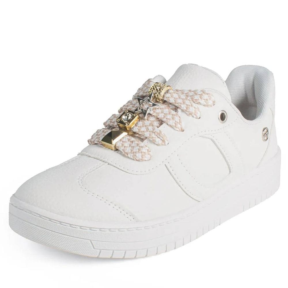Tênis Feminino Flatform Conforto Casual Adornos Dakota