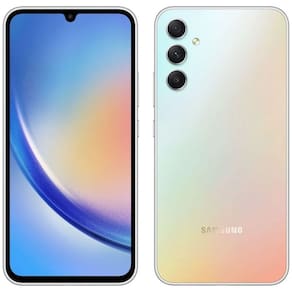Usado: Samsung A34 256 GB Prata - Muito Bom