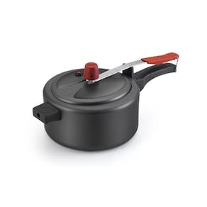 Panela De Pressão 3 Litros Antiaderente Alumínio Cor Preto