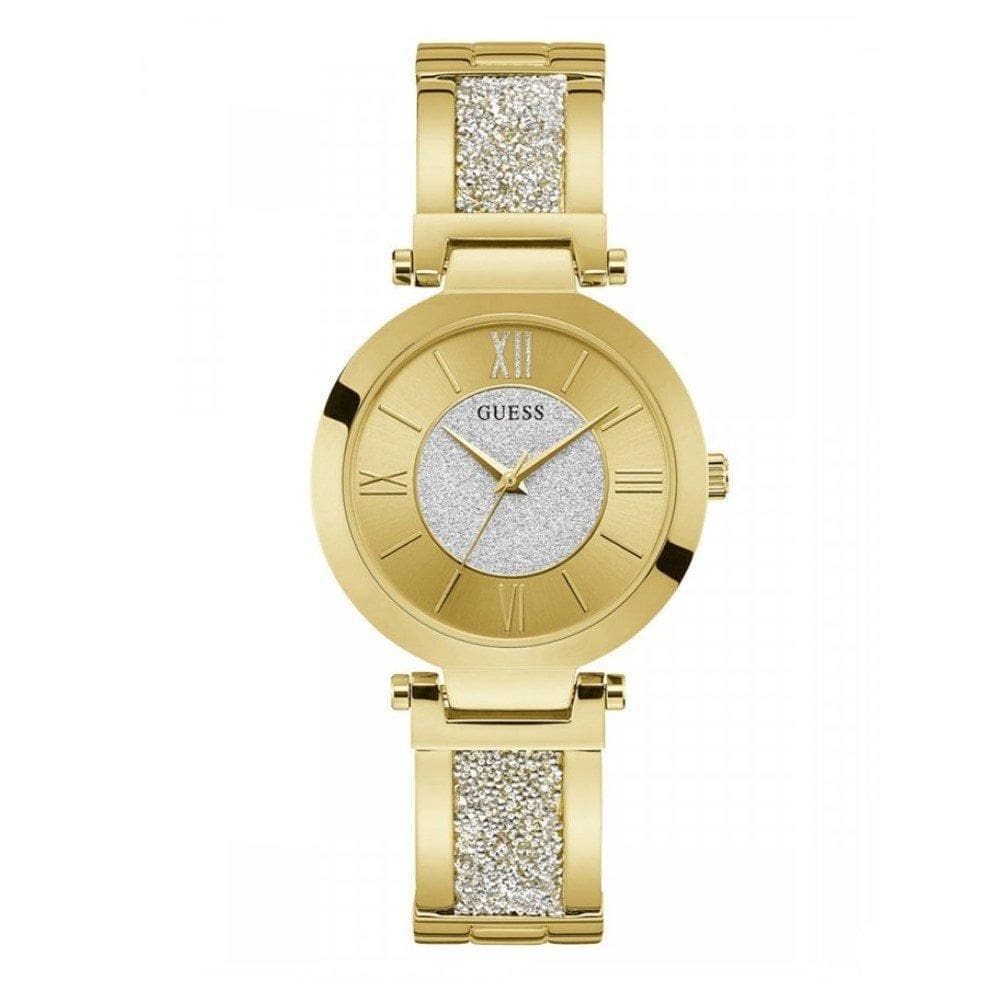 Relógio Guess Feminino Aço Dourado W1288L2
