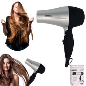 Secador de Cabelo Profissional Portátil 1200W 60Hz Bivolt 110V 220V Leve E Eficaz