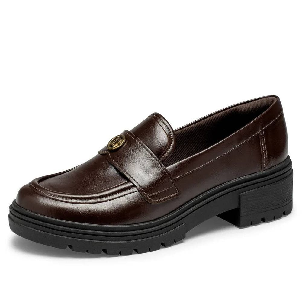 Sapato Feminino Loafer Conforto Elegante Fácil Calce Dakota