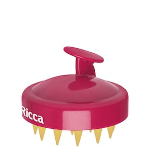 Ricca Escova Massageadora de Couro Cabeludo Shampoo Brush