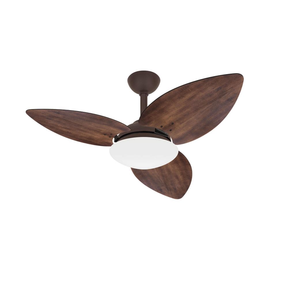 Ventilador Teto Winds Marrom 3 Pás Imbuia Turbo Ventax 110V