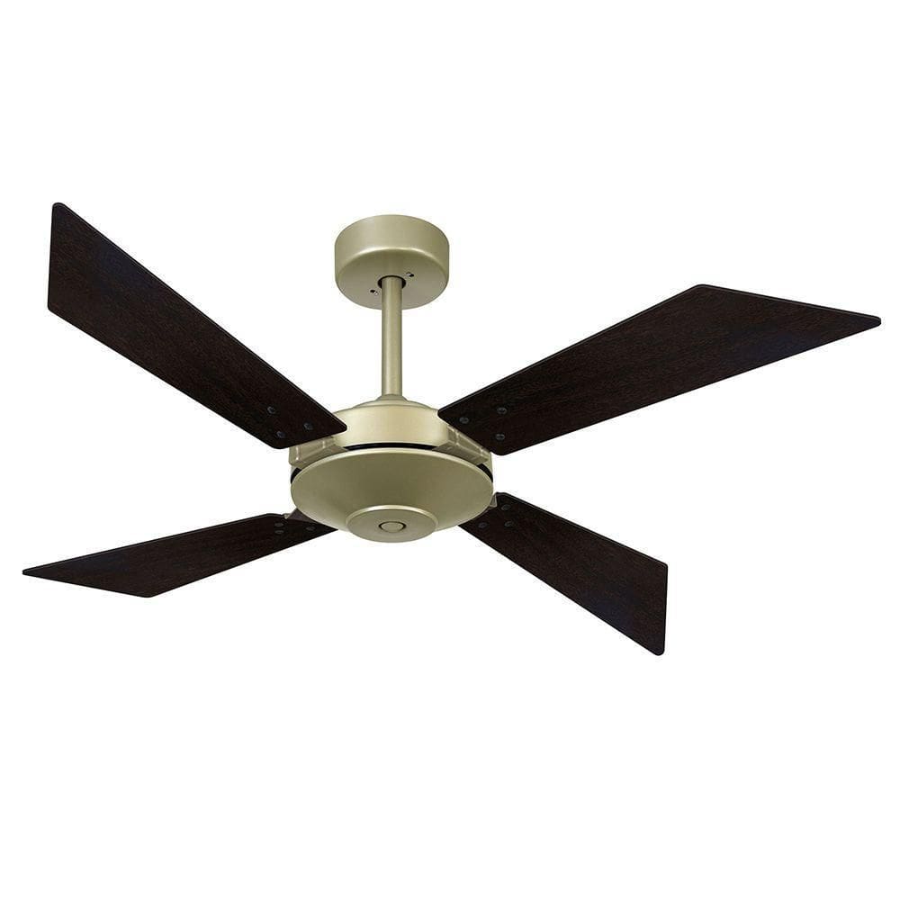 Ventilador Teto Volare Tech Gold 4 Pás Tabaco 220V