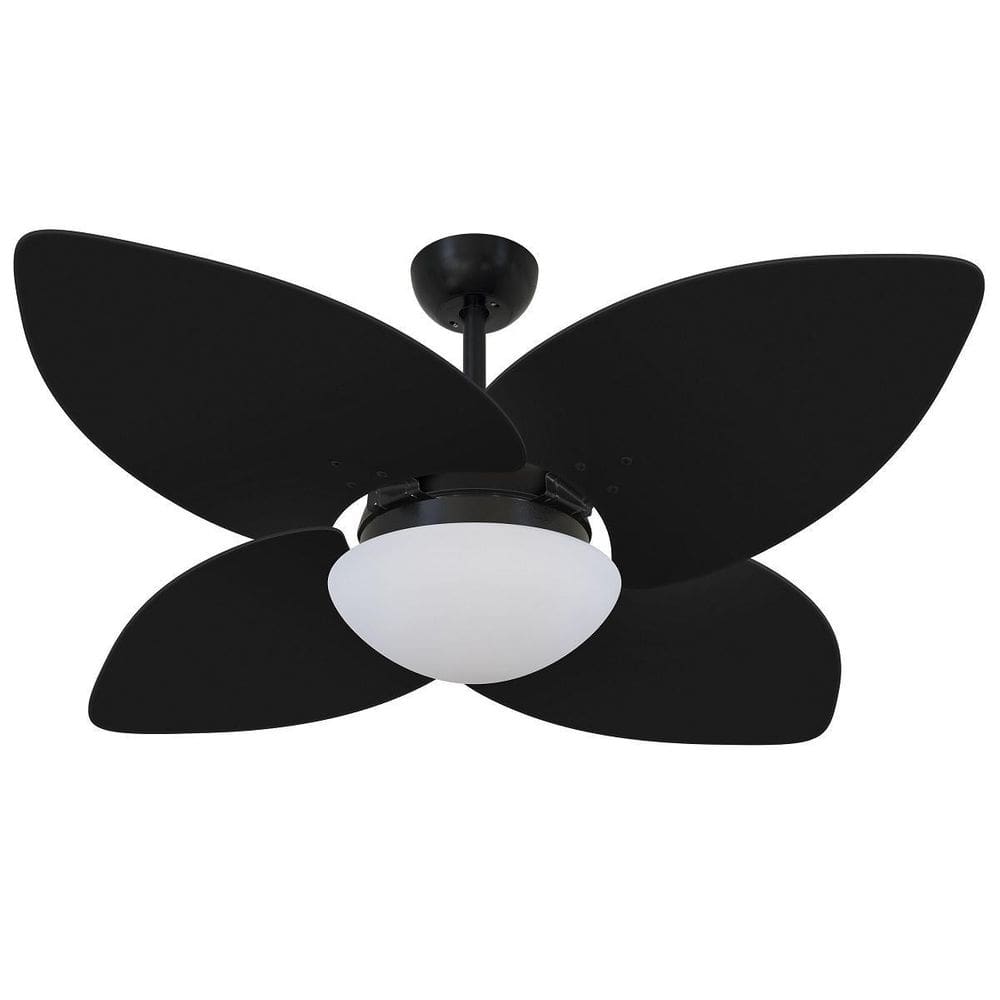 Ventilador De Teto Vd42 Dunamis 4 Pás Preto 220V