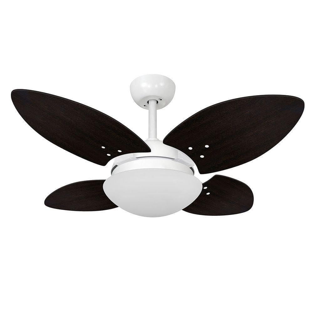 Ventilador De Teto Volare Vd28 Mini 4 Pás Tabaco 110V