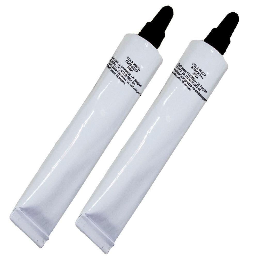 Kit 2 Cola Para Gaxeta Borracha Da Porta Geladeira 75Gr