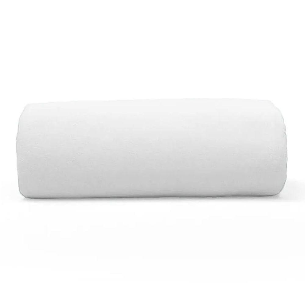 Lençol Buettner Queen Malha 100% Algodão Basic Liso Com Elástico Branco