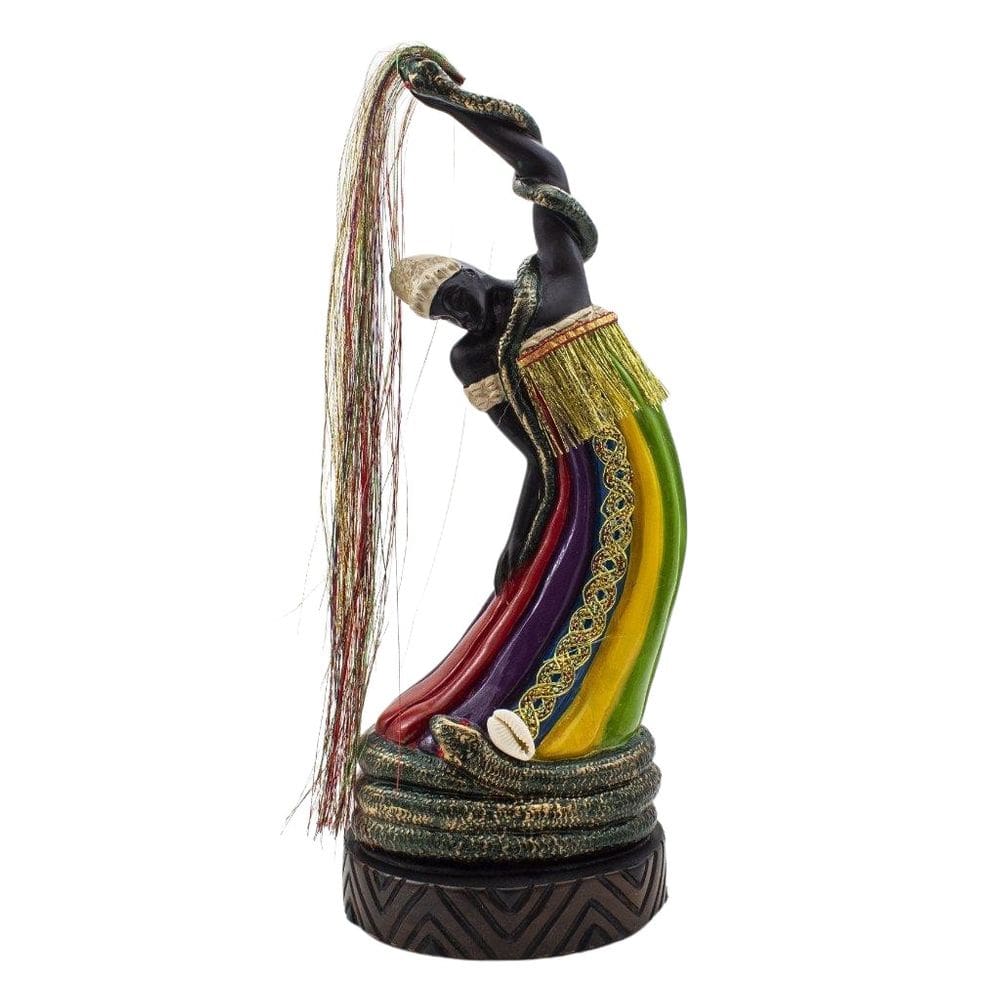 Imagem Oxumaré Luxo Resina 27 Cm