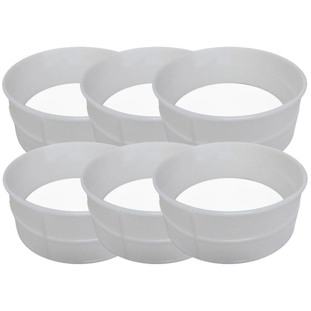 Forma Redonda Queijo Canastra 1kg - Kit 6 Unidades - Injesul