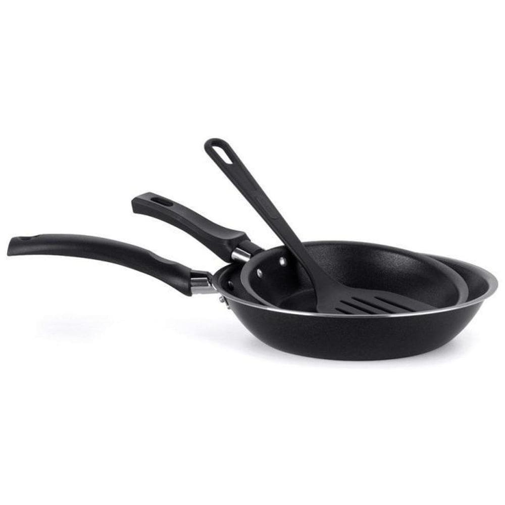 Conjunto De Frigideiras 18/22Cm Com Espátula Daily Multiflon