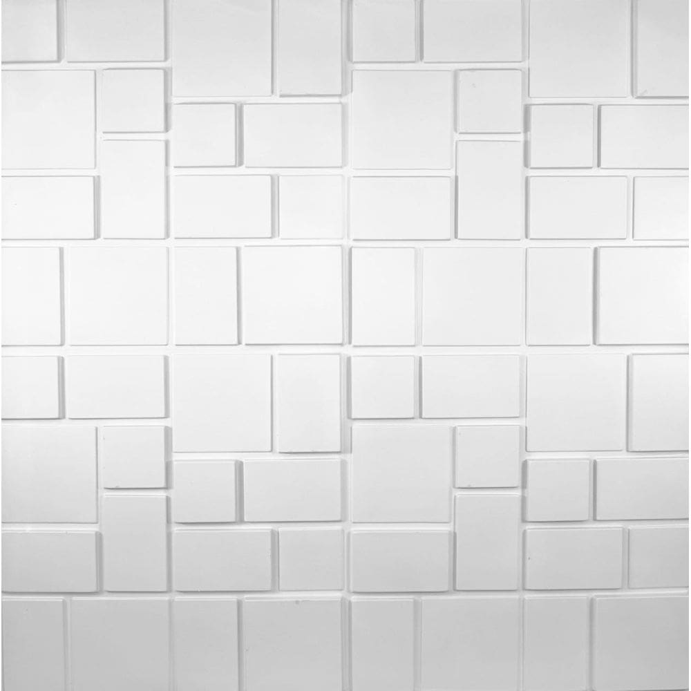 Revestimento 3d de parede modelo geometrico placa 50cmx50cm