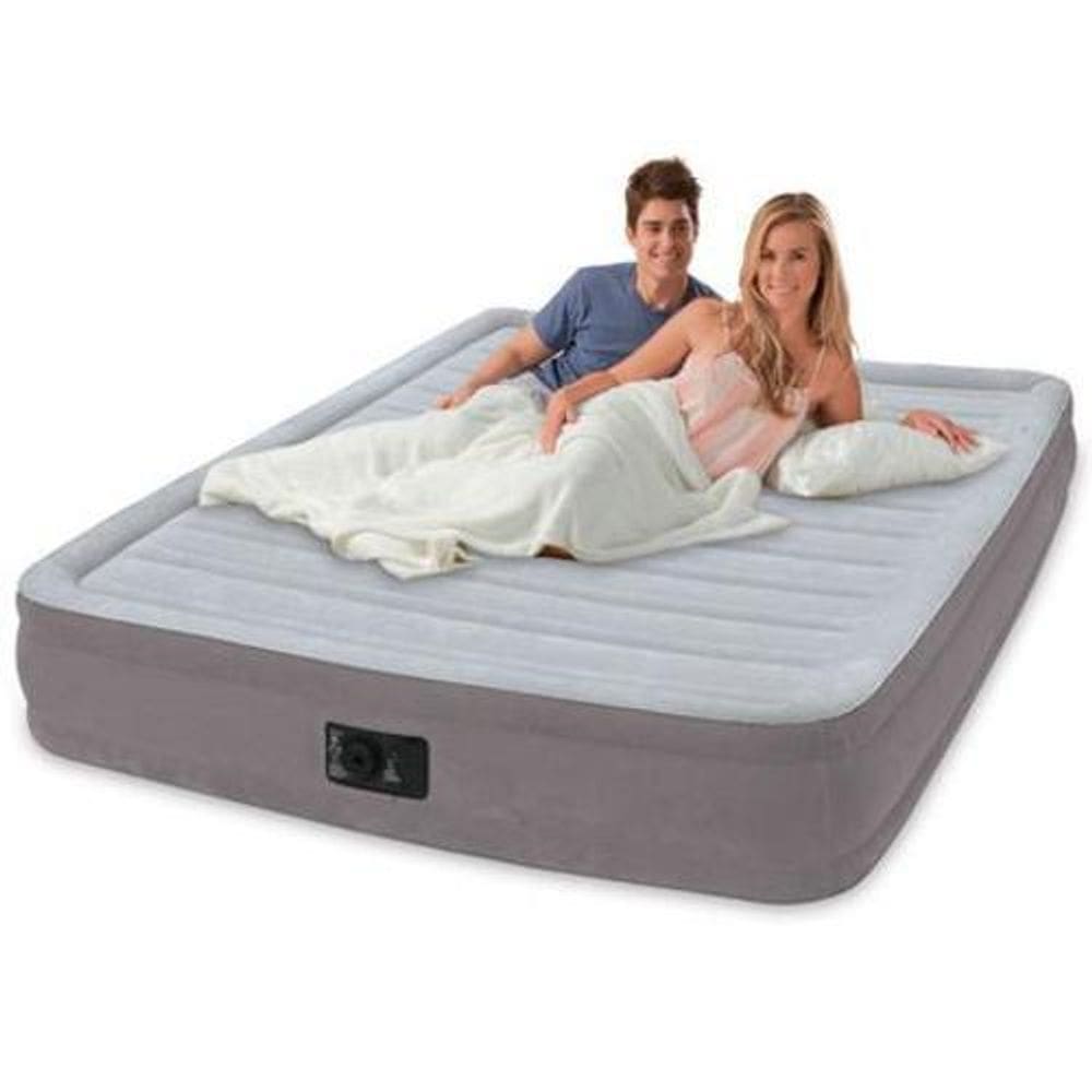 Colchão Inflável Queen Dura Beam Com Inflador Importway 220V