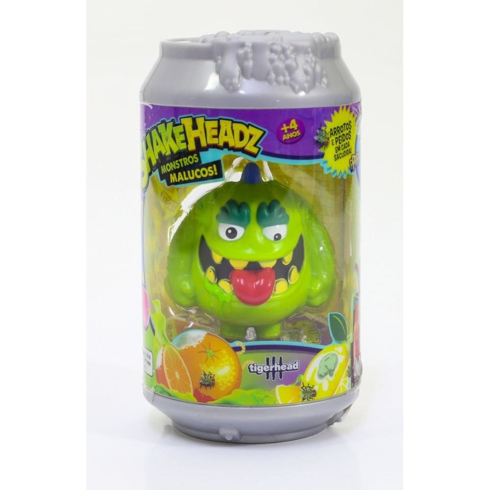 Brinquedo Shake Headz Monstros Malucos DTC 2983