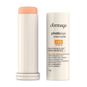 Protetor Solar Photoage Dermage Stick Color FPS99 Bege Claro 14g