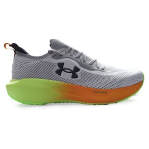 Tênis Under Armour CH Slight 3 SE Cinza e Verde Limão
