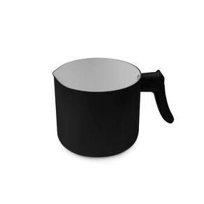 Fervedor Hercules Antiaderente Ceramica Soft Touch Preto 12x10cm