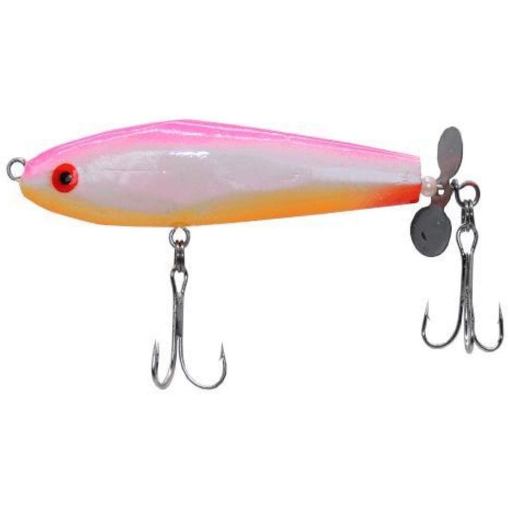 Isca Artificial Pesca Superficie Madeira Helice Tucunare 8Cm