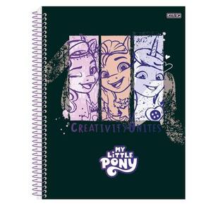 Caderno Col 1M Cd B/A 80F My L Pony Sao Domingos 10314