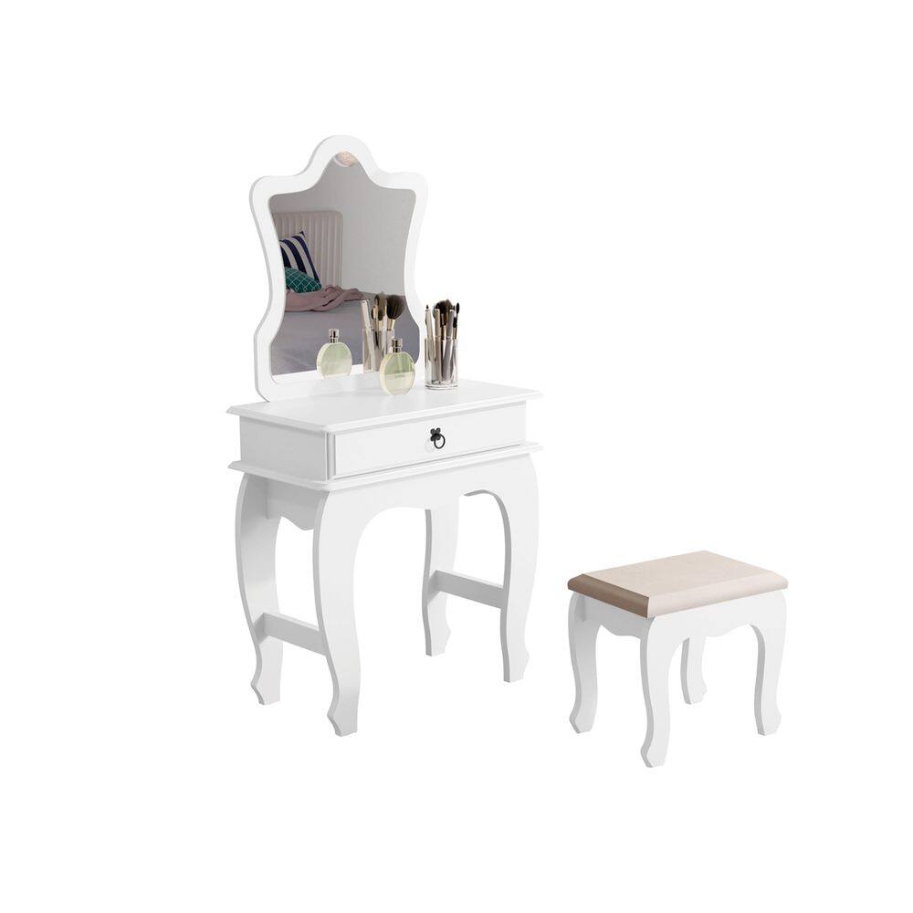 Penteadeira Baby JB 7200 Luxo Branco - Moveis JB