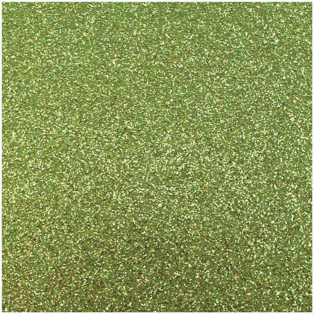 Placa Em Eva Com Gliter 60X40Cm Verde Claro 2Mm