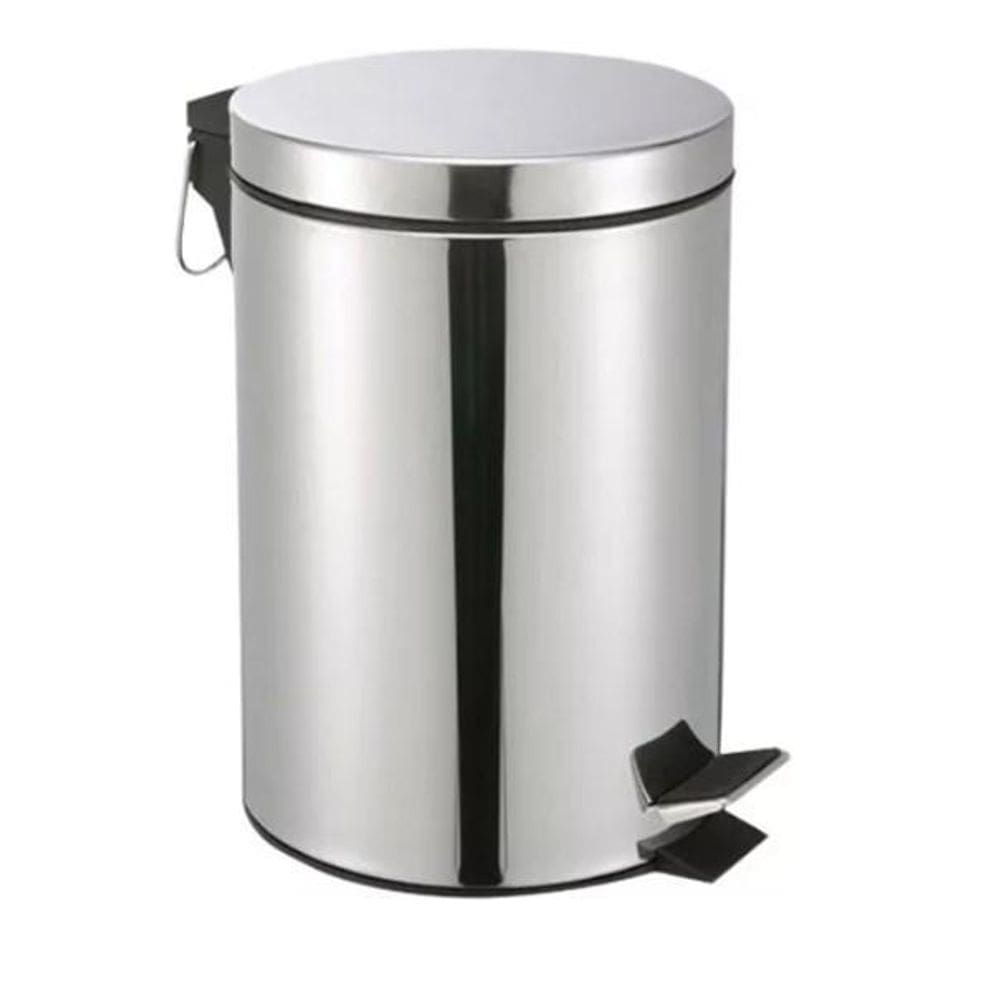Lixeira Pedal Inox 3L - Construmarcas
