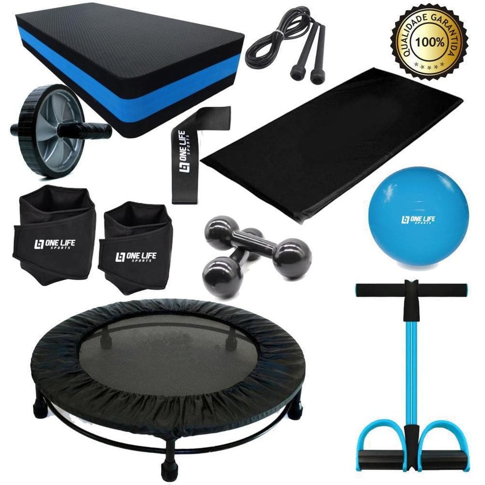 Kit Aeróbico Treino Em Casa Para Funcional