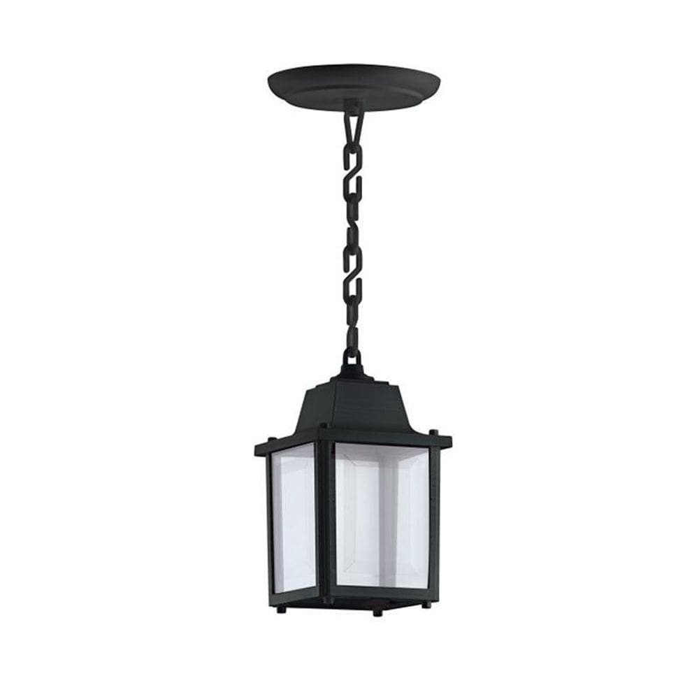 Kit 15 Luminaria Pendente Teto Externo Vintage Preto Alz14