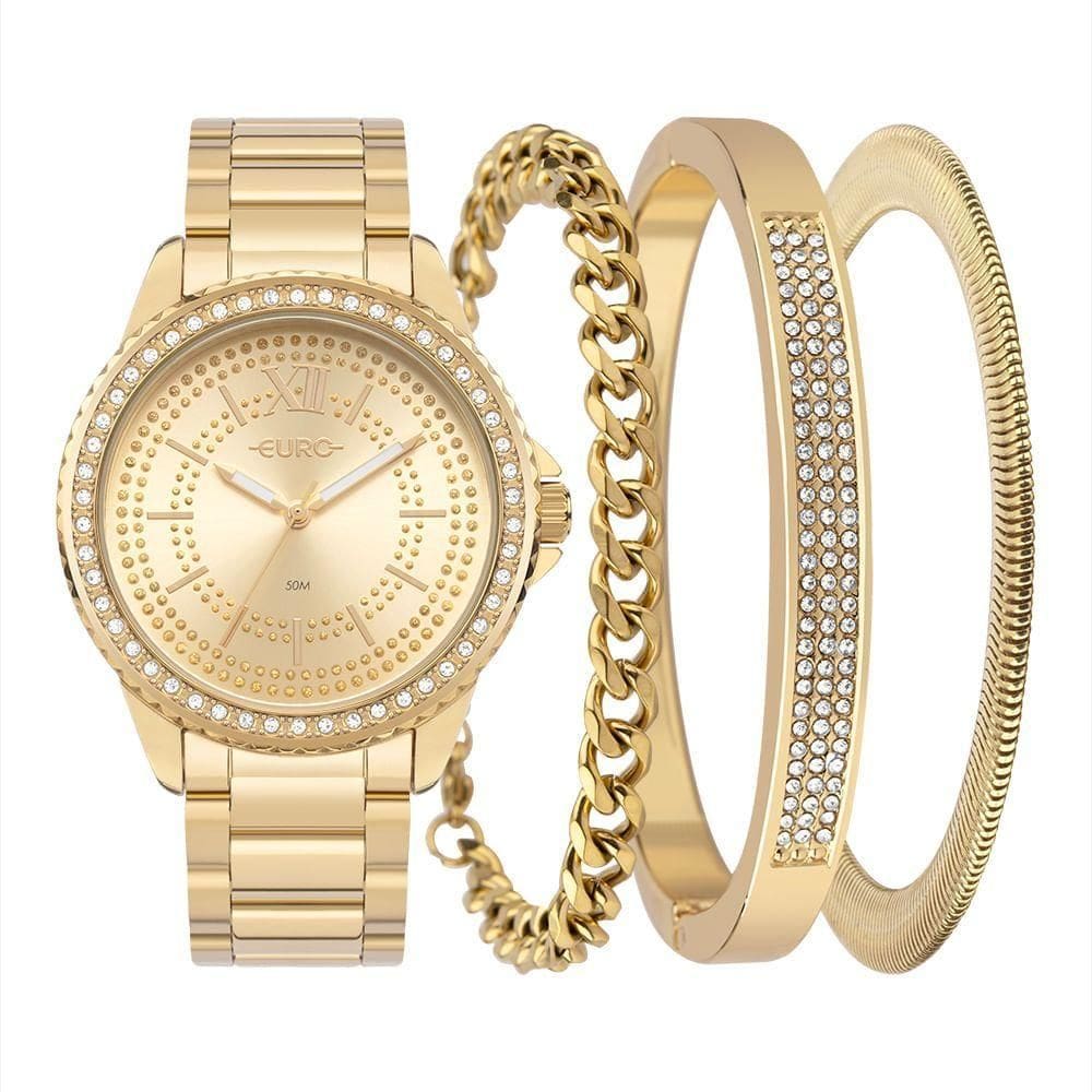Kit Euro Feminino Soul Dourado - EU2035YWO/K4D