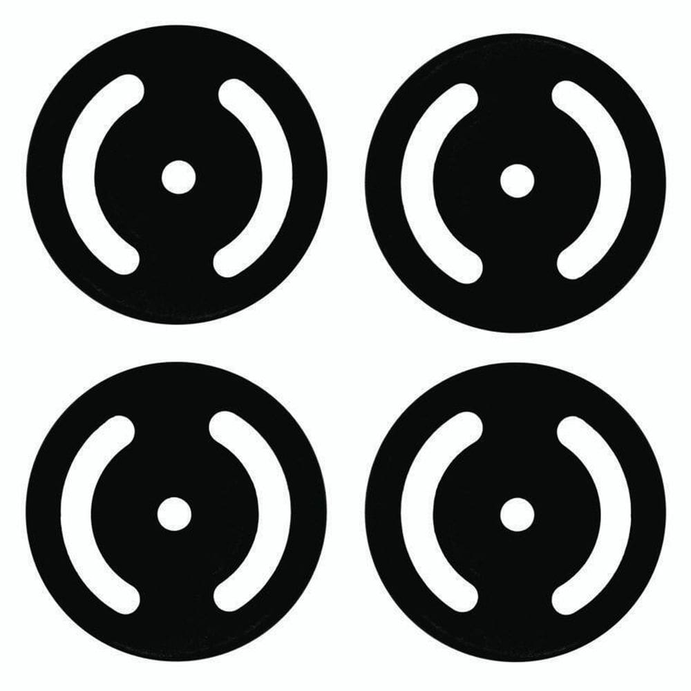 Kit 8 Anilhas Vazadas Pintadas 2 Kg