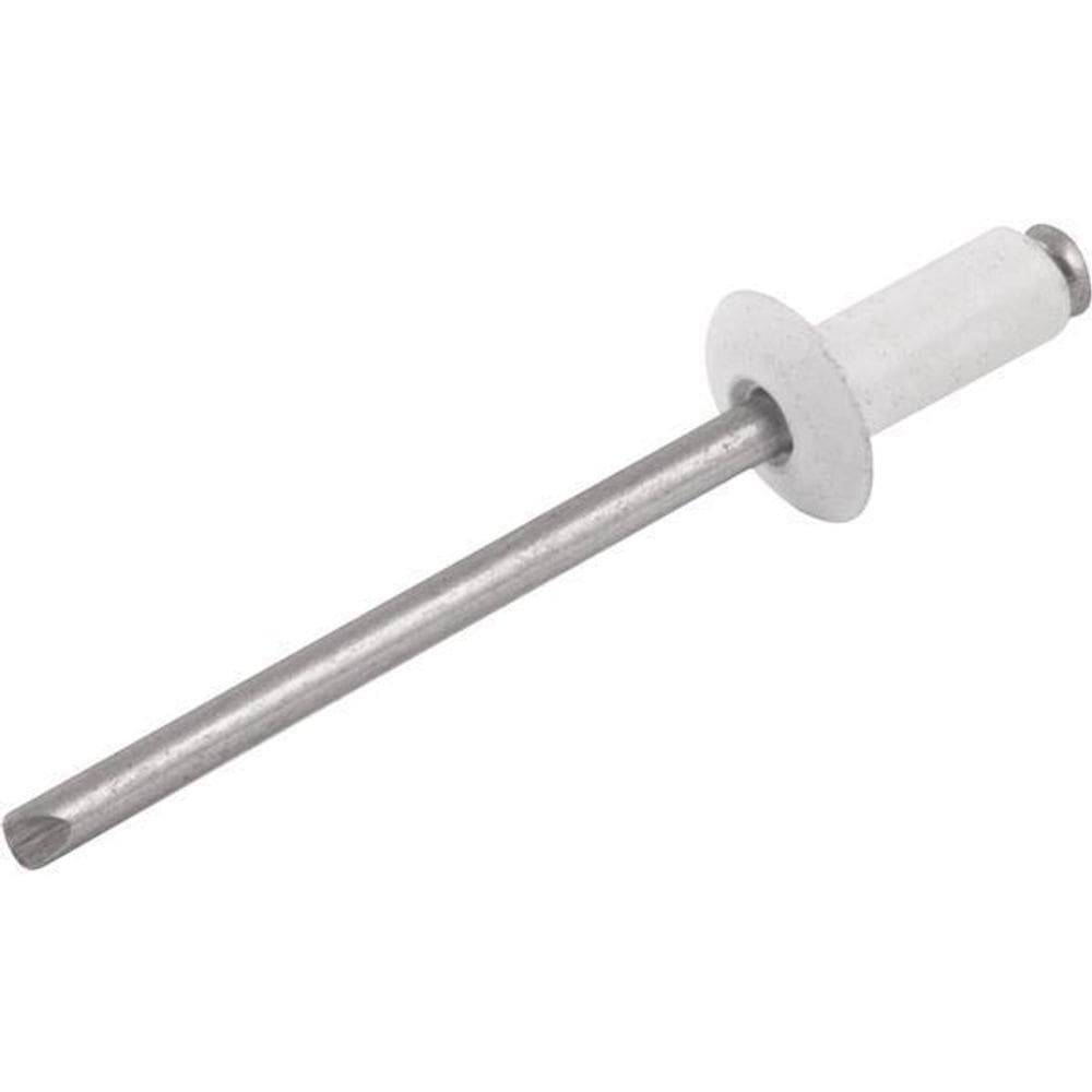 Rebite Alumínio Branco 3,2X16Mm 316 Com 1000 Peças - Vonder