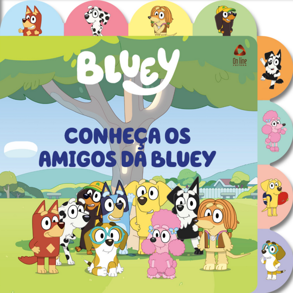 Conheça os amigos da Bluey