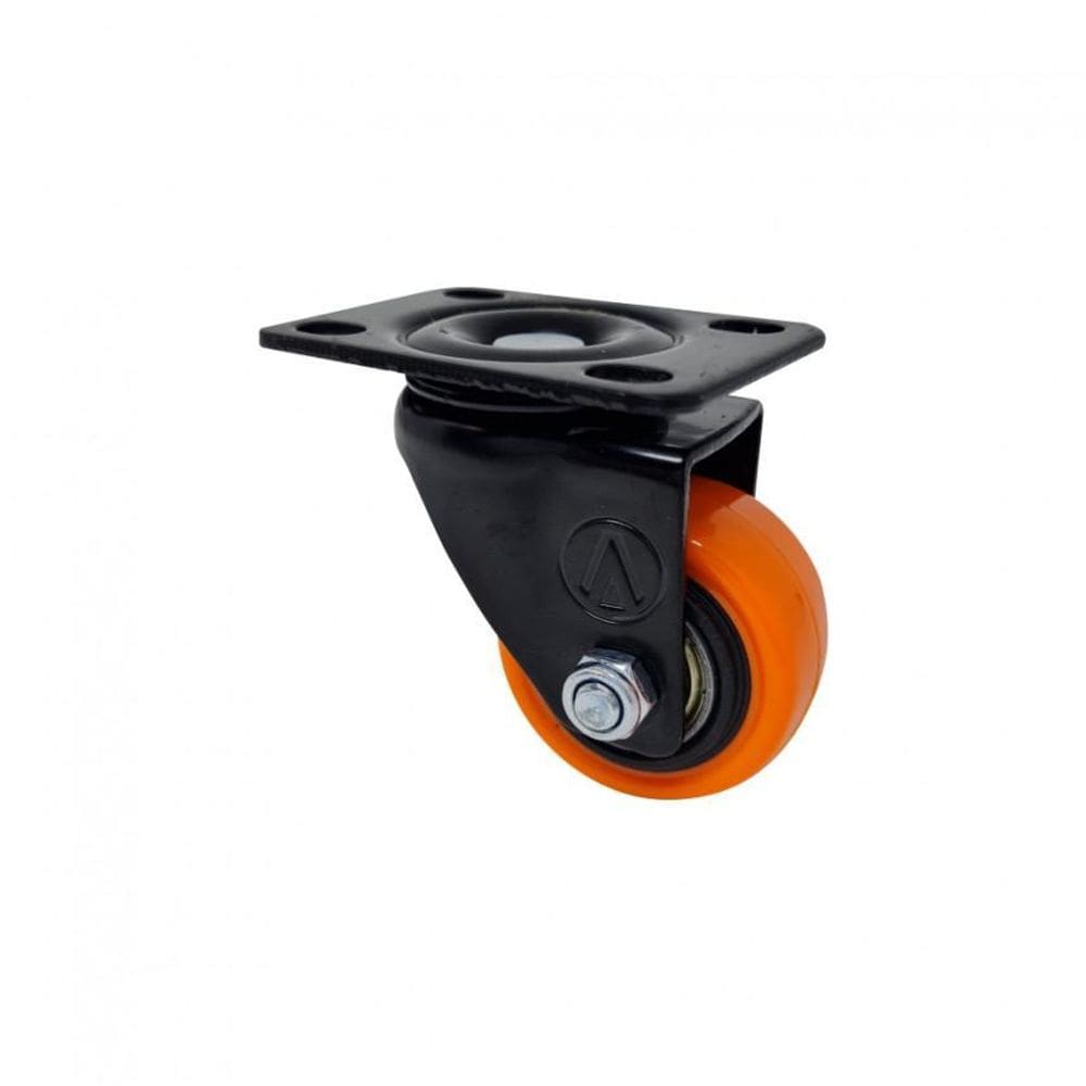 Rodinha Rodizio Giratório De Pvc Moveis E Carrinhos 1.5/8