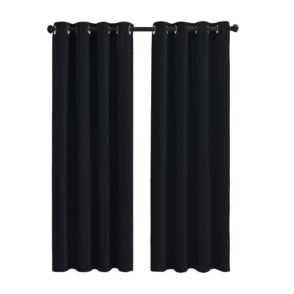 Cortina Tecido Premium Para Janela E Porta 2,80X2,20 Preta