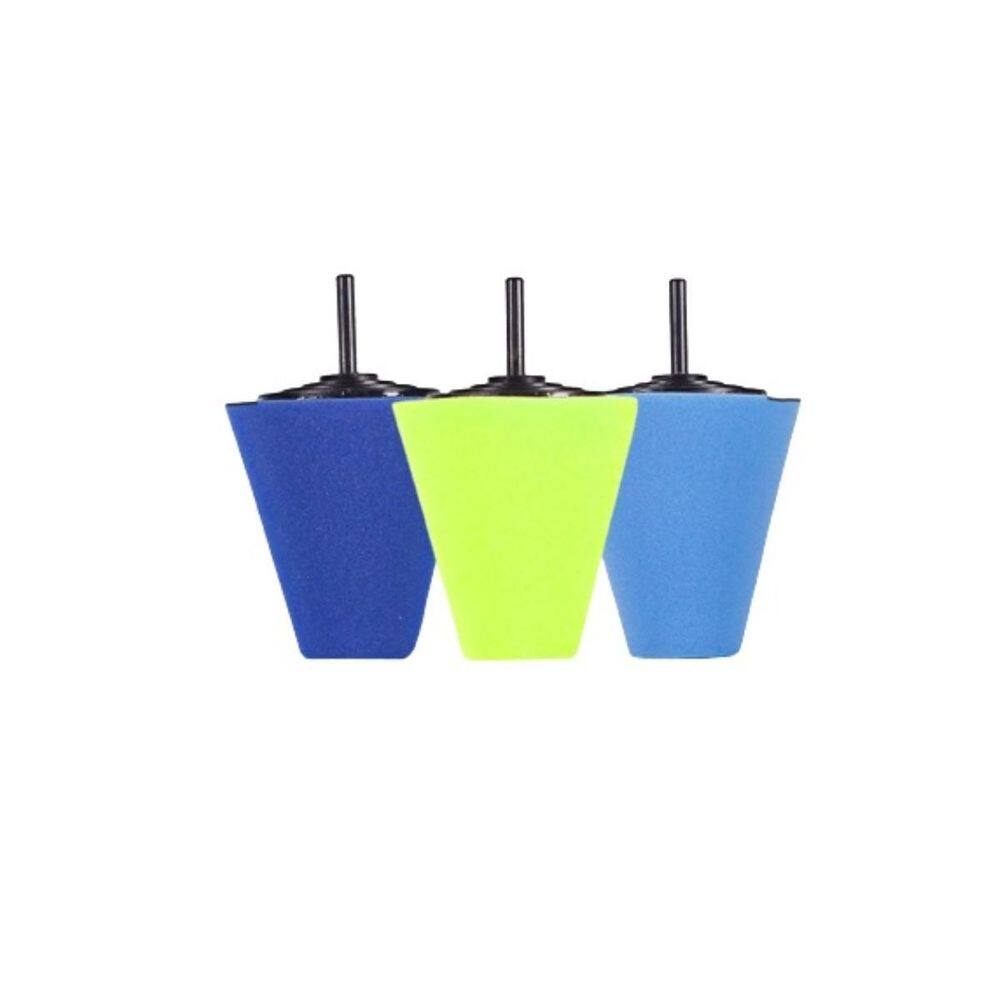 Kit Boinas Corte, Refino E Lustro Em Cone 6Mmx28Mm Vonixx