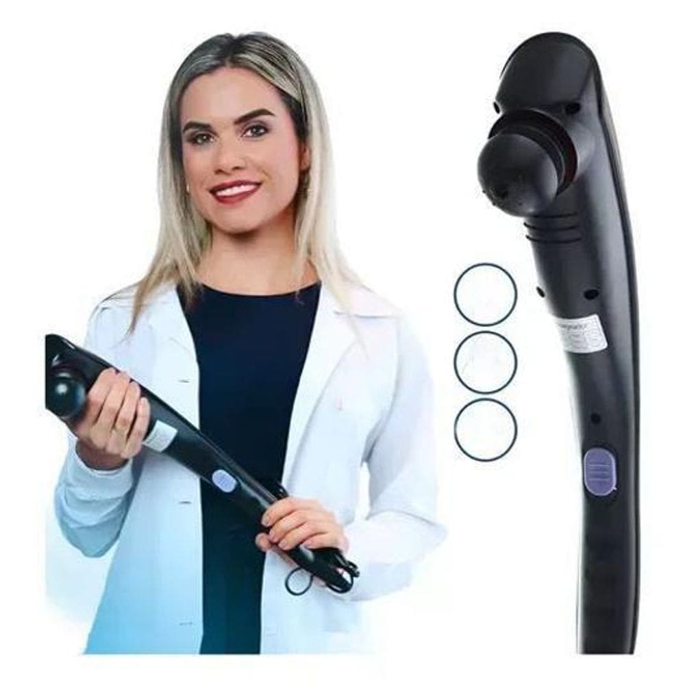 Massageador Elétrico Corporal Volcano Black 12