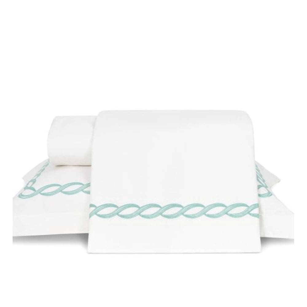 Jogo de Cama Francis Queen 04 Peças Percal 180 Fios Lavive - Erva Doce