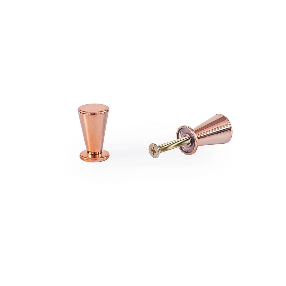 Kit 10 Puxador Tulipa Ponto Puxadores Gaveta Armario