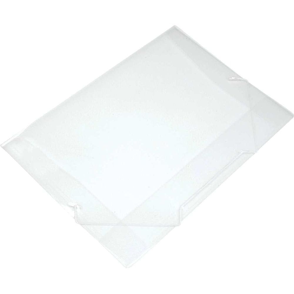Pasta Aba Elastica Plastica Oficio Cristal Soft 10 Unidades
