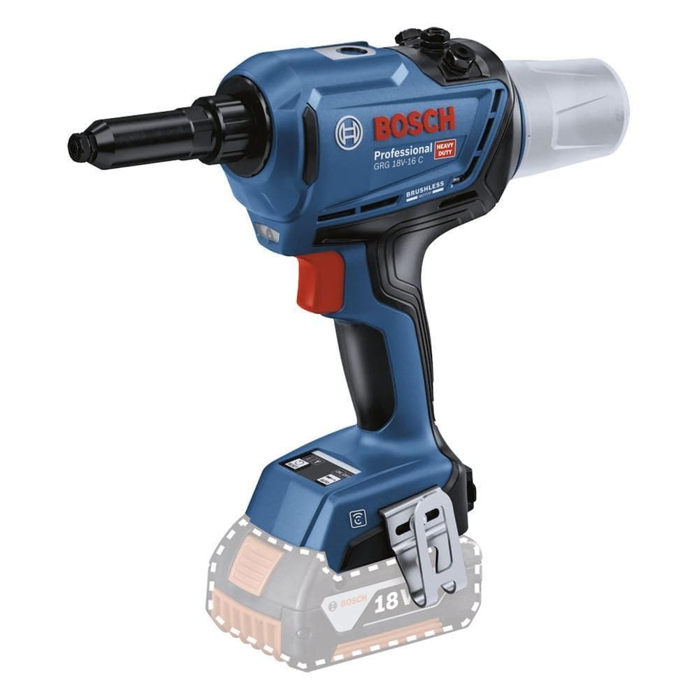 Rebitador 18V Grg 18V-16 C S/ Bateria S/ Carregador Bosch