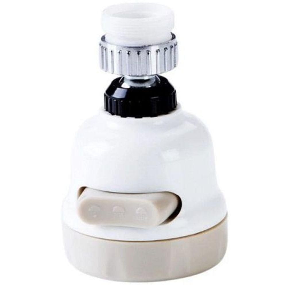 Adaptador Torneira Giratoria 360 3 Jatos D`agua Arejador