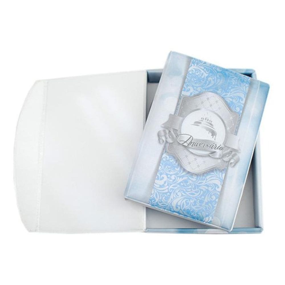 Estojo + Álbum Aniversário 120 Fotos 15X21 Desing - A0751