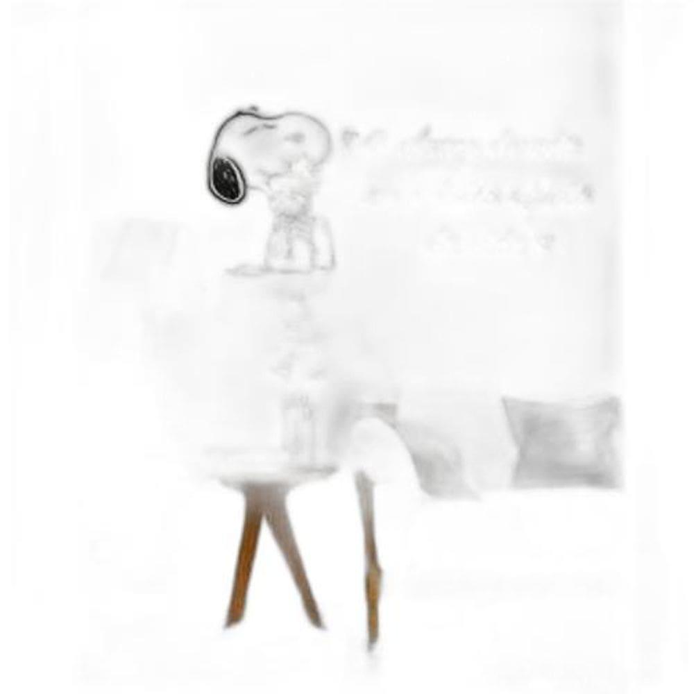 Adesivo De Parede Snoopy