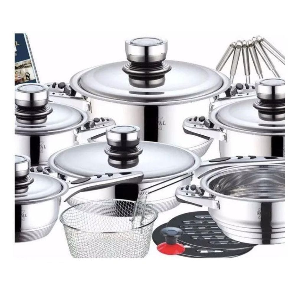 Jogo De Panelas Alemã - 23 Peças - - Qualidade