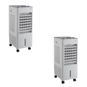Kit 02 Climatizador de Ar 220v Umidificador Portátil 8 Litros Praxis Cp08