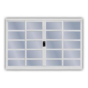 Janela de Aço de Correr 120x200cm 4 Folhas Minas Sul MGM Branco