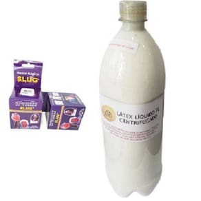 Kit Slug 2 Massas De 200 Gr Cada + Látex 1 Litro
