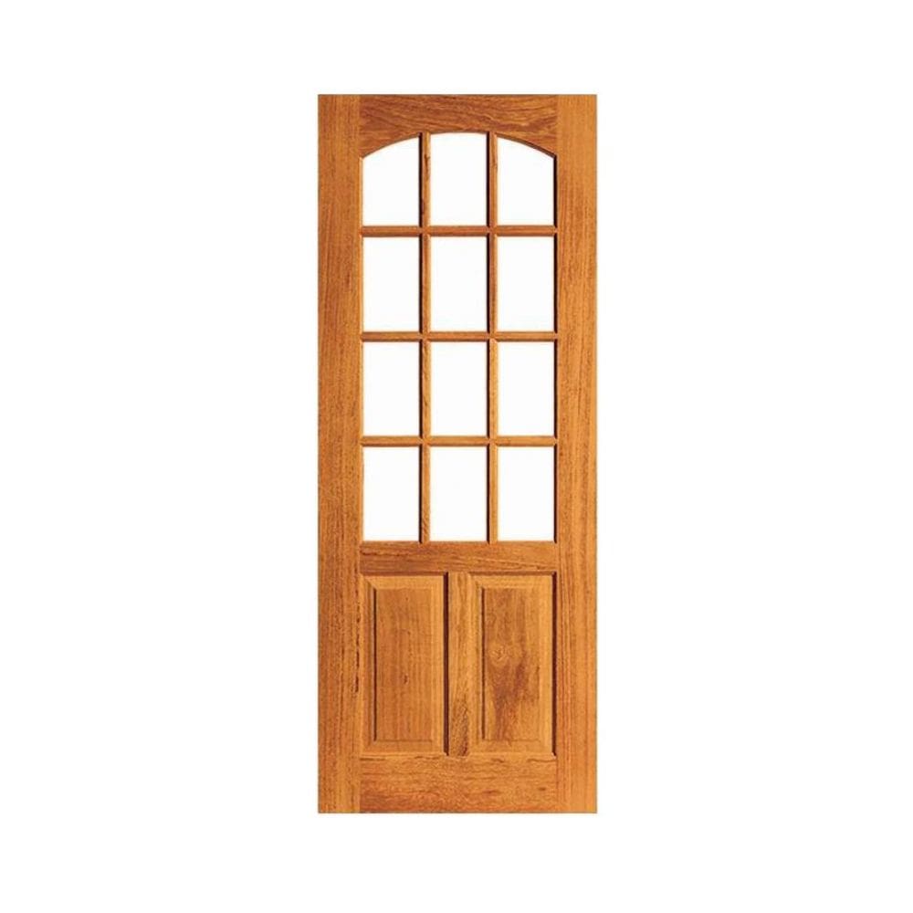 Porta Floresta Vidrinho - Madeira Maciça - Angelim