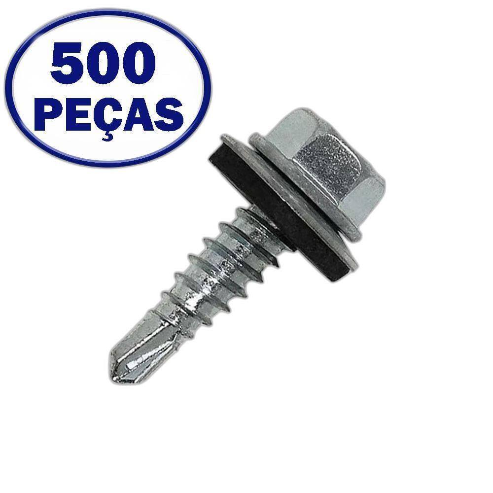 Parafuso Autobrocante Nº 10 10X3/4 Com 500 Lotus 80/1